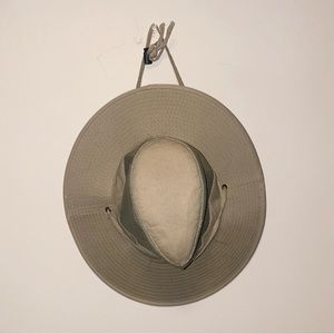 Dorfman Pacific Co Mesh Cotton UPF 50+ Sun Hat Natural